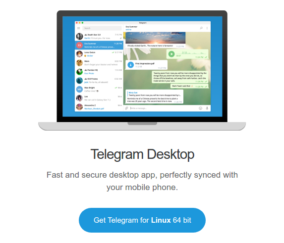 telegram for ubuntu 64 bit